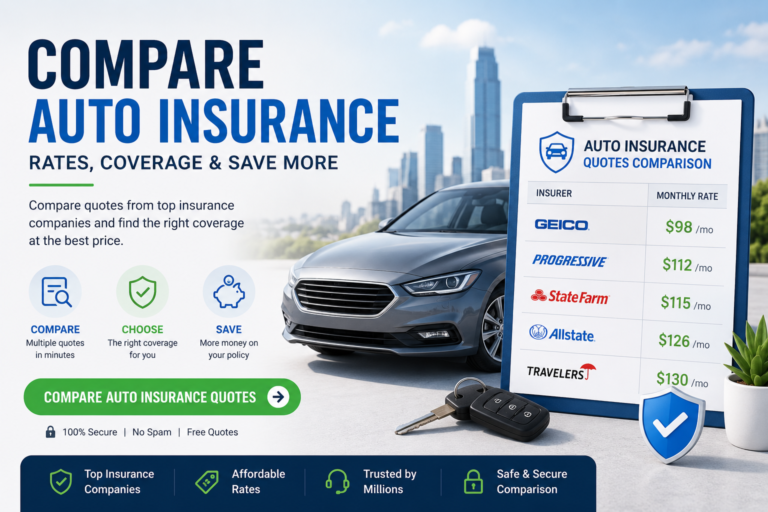 Car insurance quote comparison